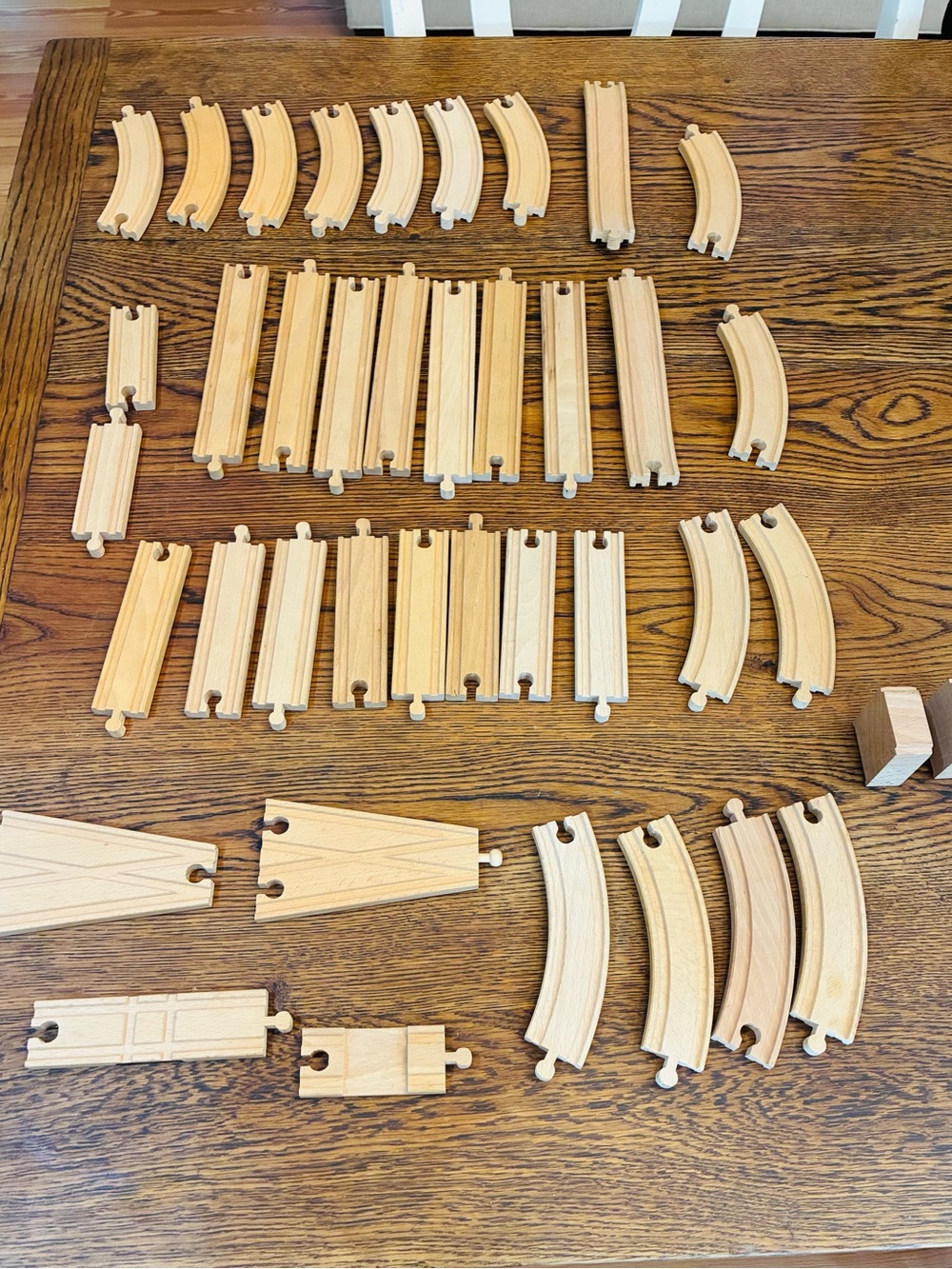 40 Pc Vintage BRIO Train Track Set • 2 Y-Switches & 2 Bridge Blocks • SwedenCate